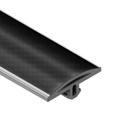 61-080-0 MODULAR SOLUTIONS PVC COVER PROFILE ROUNDED RUBBER W/RIDGES, CUT TO ANY LENGTH PRICE / METER SHOWN
